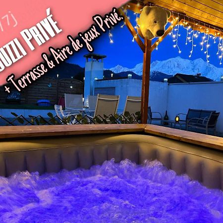 Rooftop 1 - Jacuzzi Prive Au Pied Du Monte-Blanco Sallanches Luaran gambar