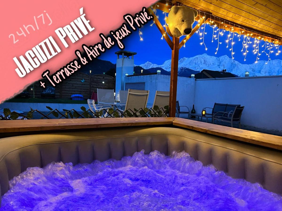 Rooftop 1 - Jacuzzi Prive Au Pied Du Monte-Blanco Sallanches Luaran gambar