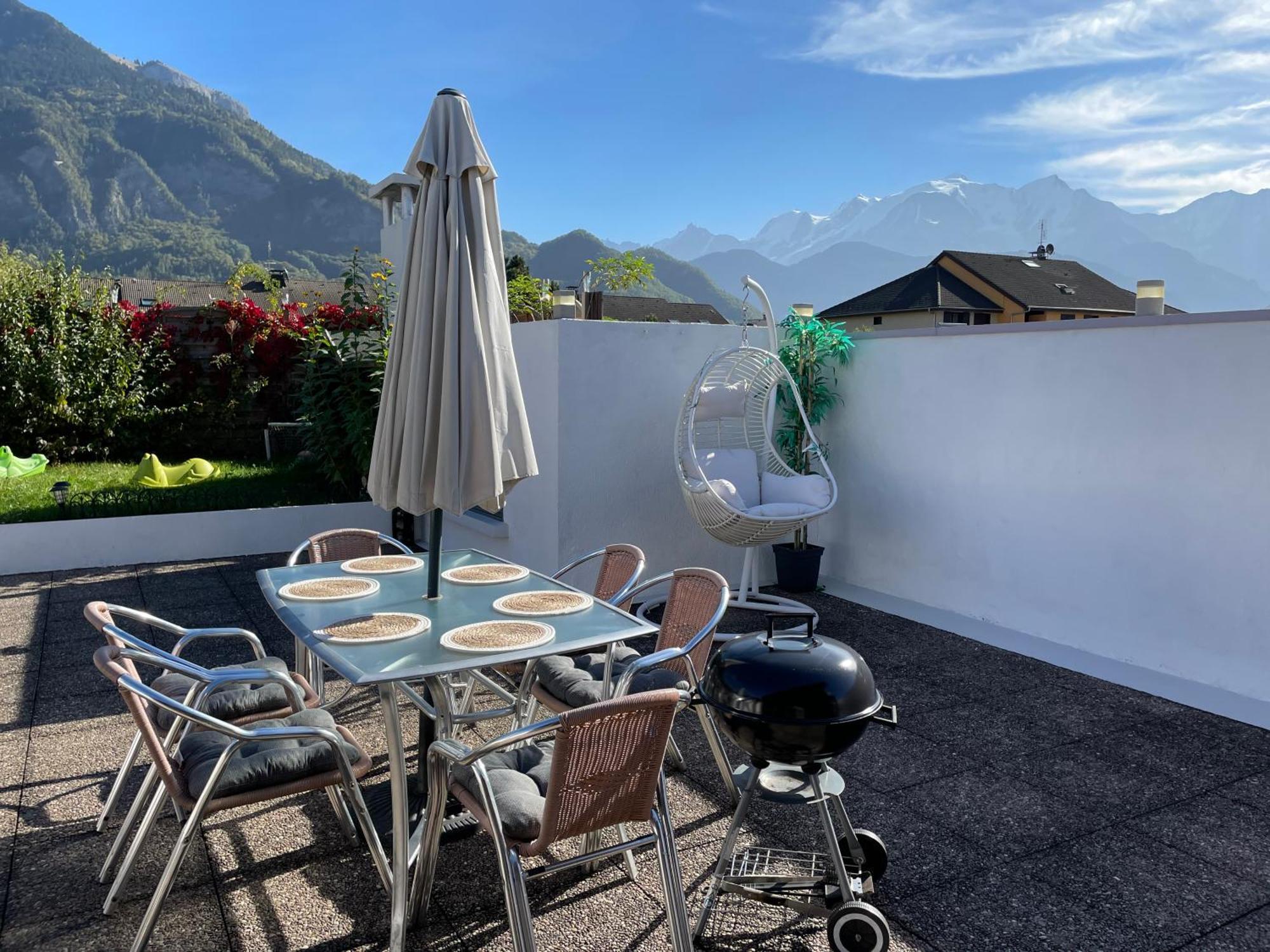 Rooftop 1 - Jacuzzi Prive Au Pied Du Monte-Blanco Sallanches Luaran gambar