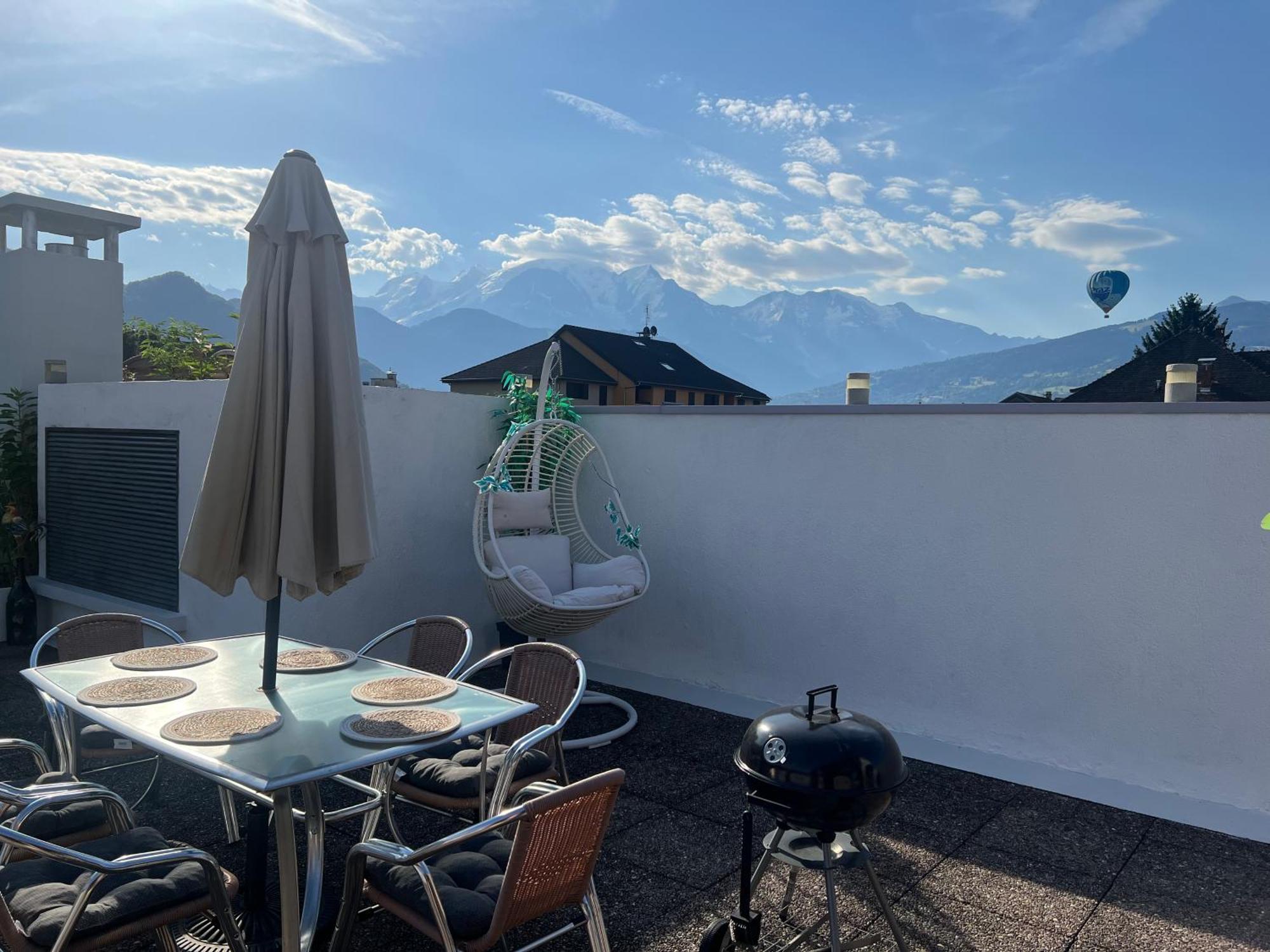 Rooftop 1 - Jacuzzi Prive Au Pied Du Monte-Blanco Sallanches Luaran gambar