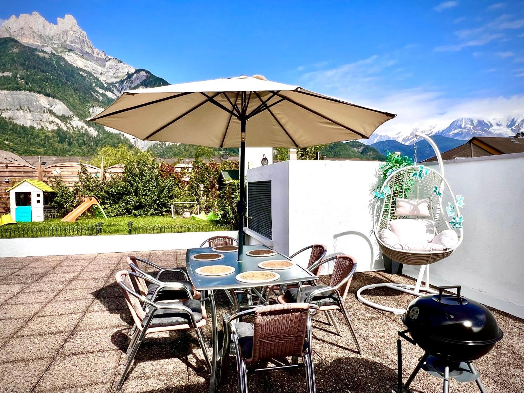 Rooftop 1 - Jacuzzi Prive Au Pied Du Monte-Blanco Sallanches Luaran gambar