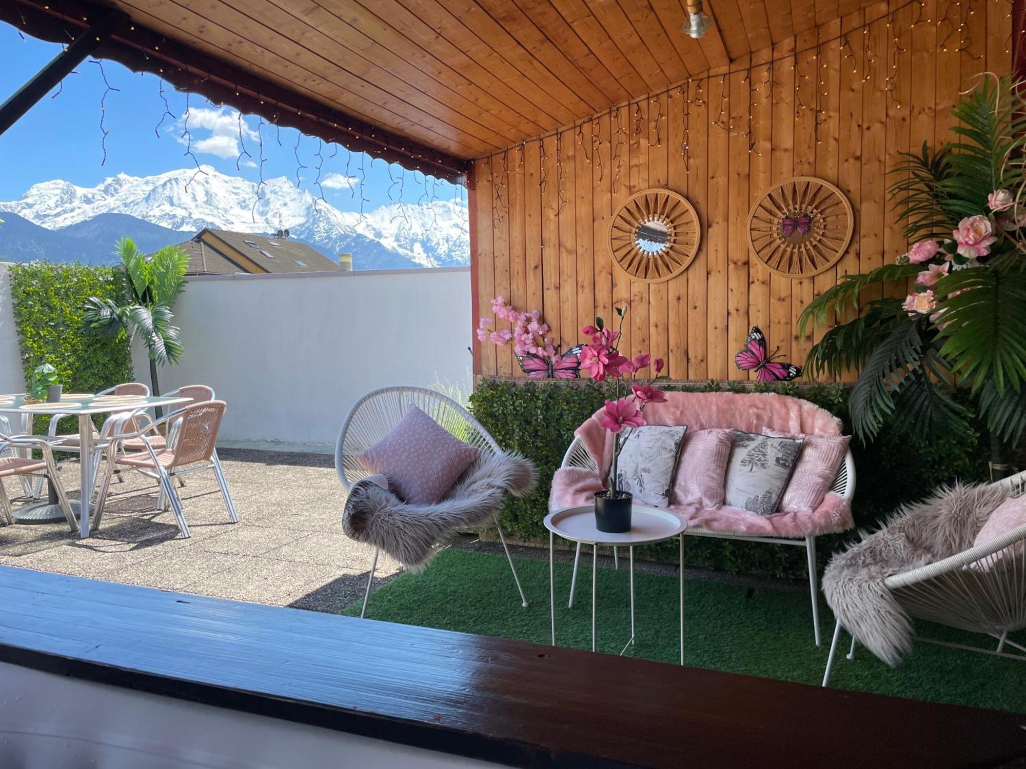Rooftop 1 - Jacuzzi Prive Au Pied Du Monte-Blanco Sallanches Luaran gambar