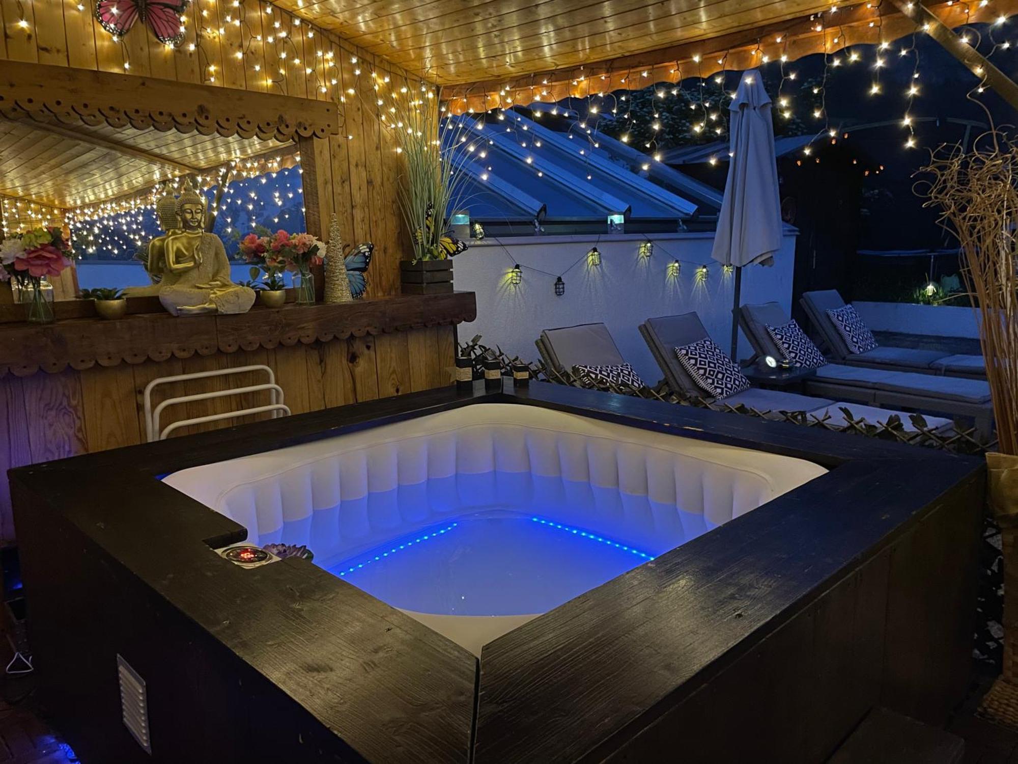 Rooftop 1 - Jacuzzi Prive Au Pied Du Monte-Blanco Sallanches Luaran gambar
