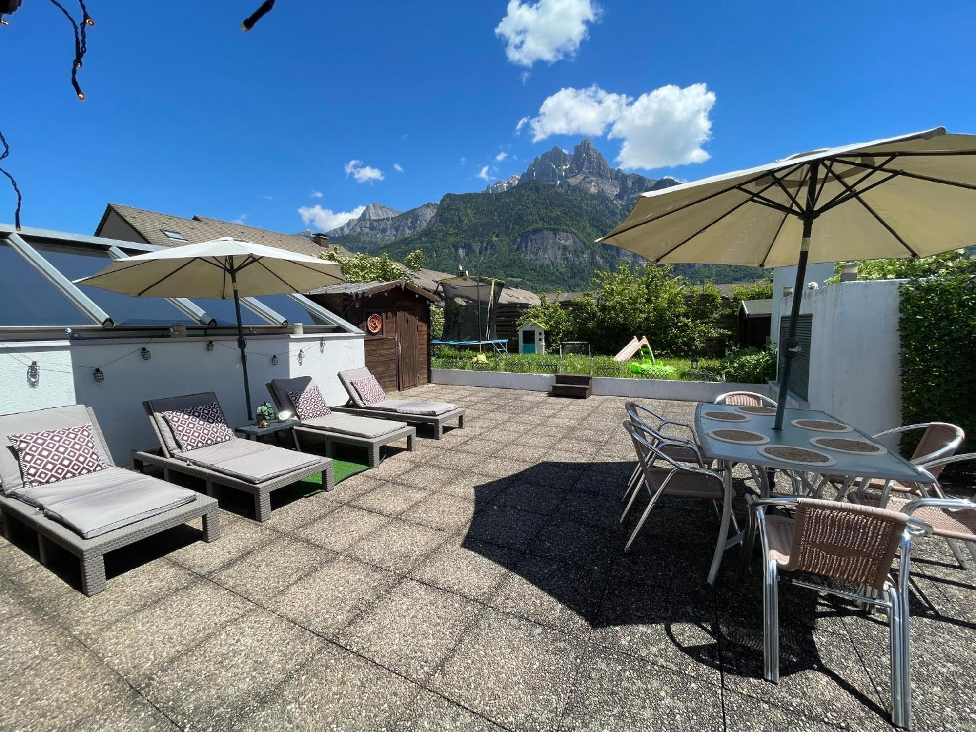 Rooftop 1 - Jacuzzi Prive Au Pied Du Monte-Blanco Sallanches Luaran gambar