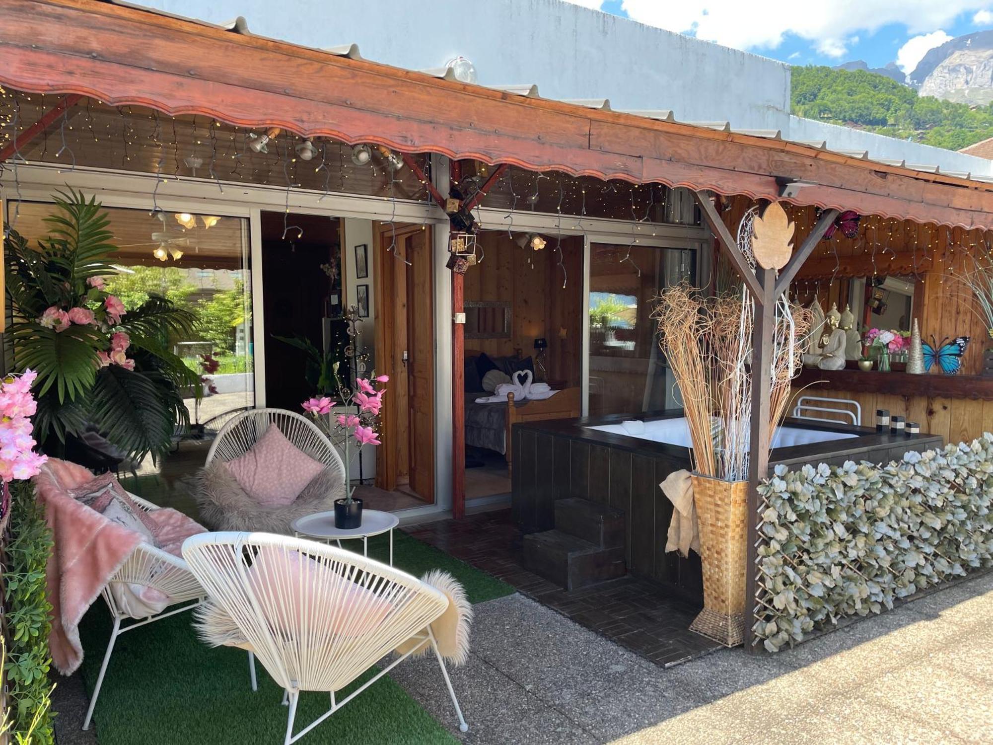Rooftop 1 - Jacuzzi Prive Au Pied Du Monte-Blanco Sallanches Luaran gambar